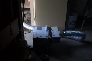 Doesn't look half bad :) -- Window A/C hack #2